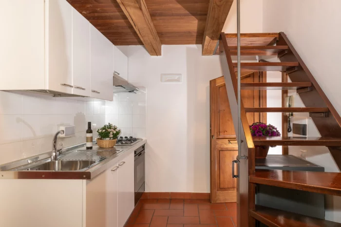 Appartamento Corallo - Cucina e Scale